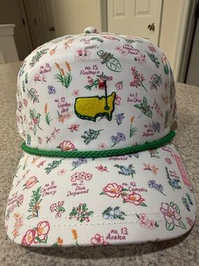 2026 Masters Tournament Ladies Floral Tech Rope Hat!!🔥🔥🔥